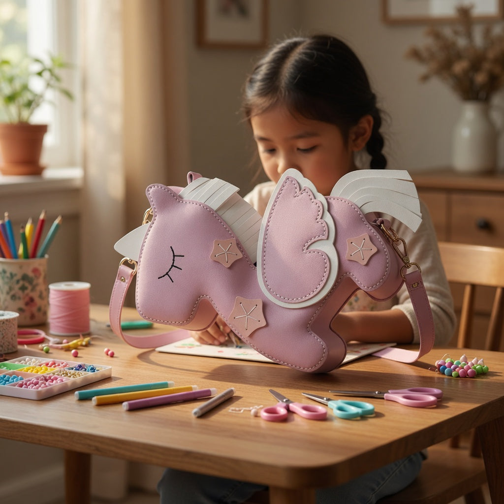 Unicorn Crossbody Bag Kit - DIY Craft Set