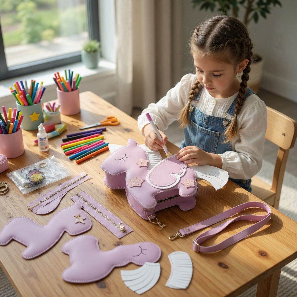 Unicorn Crossbody Bag Kit - DIY Craft Set